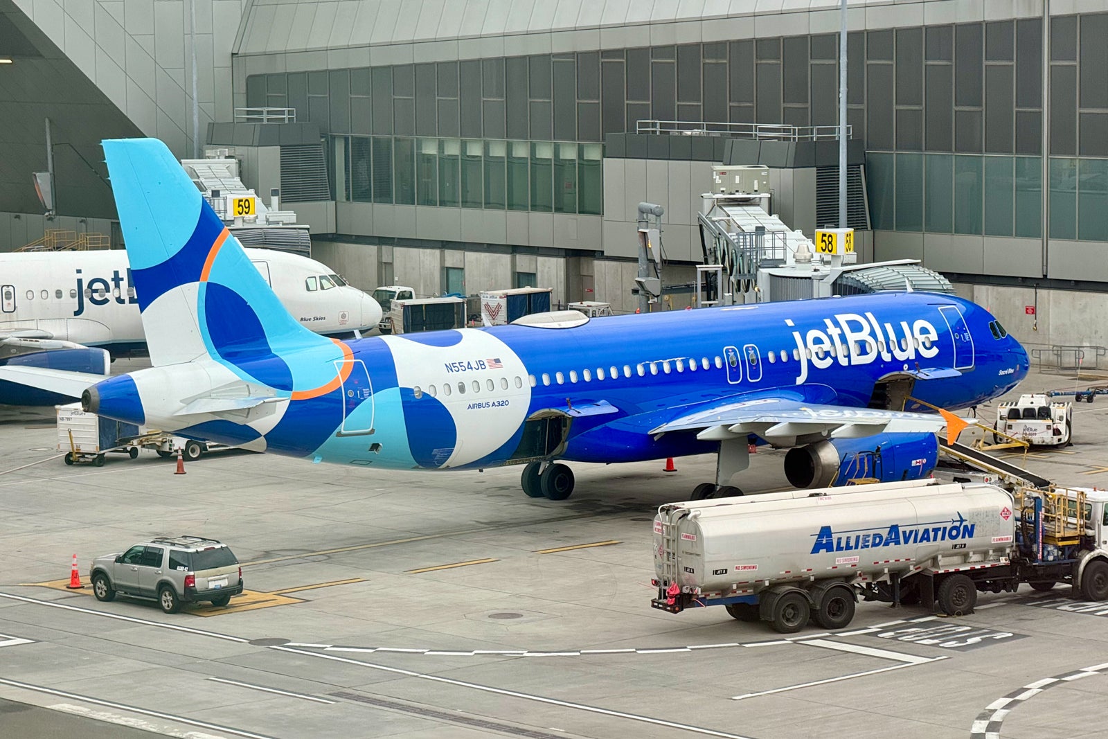 JetBlue Airbus A320 New Livery