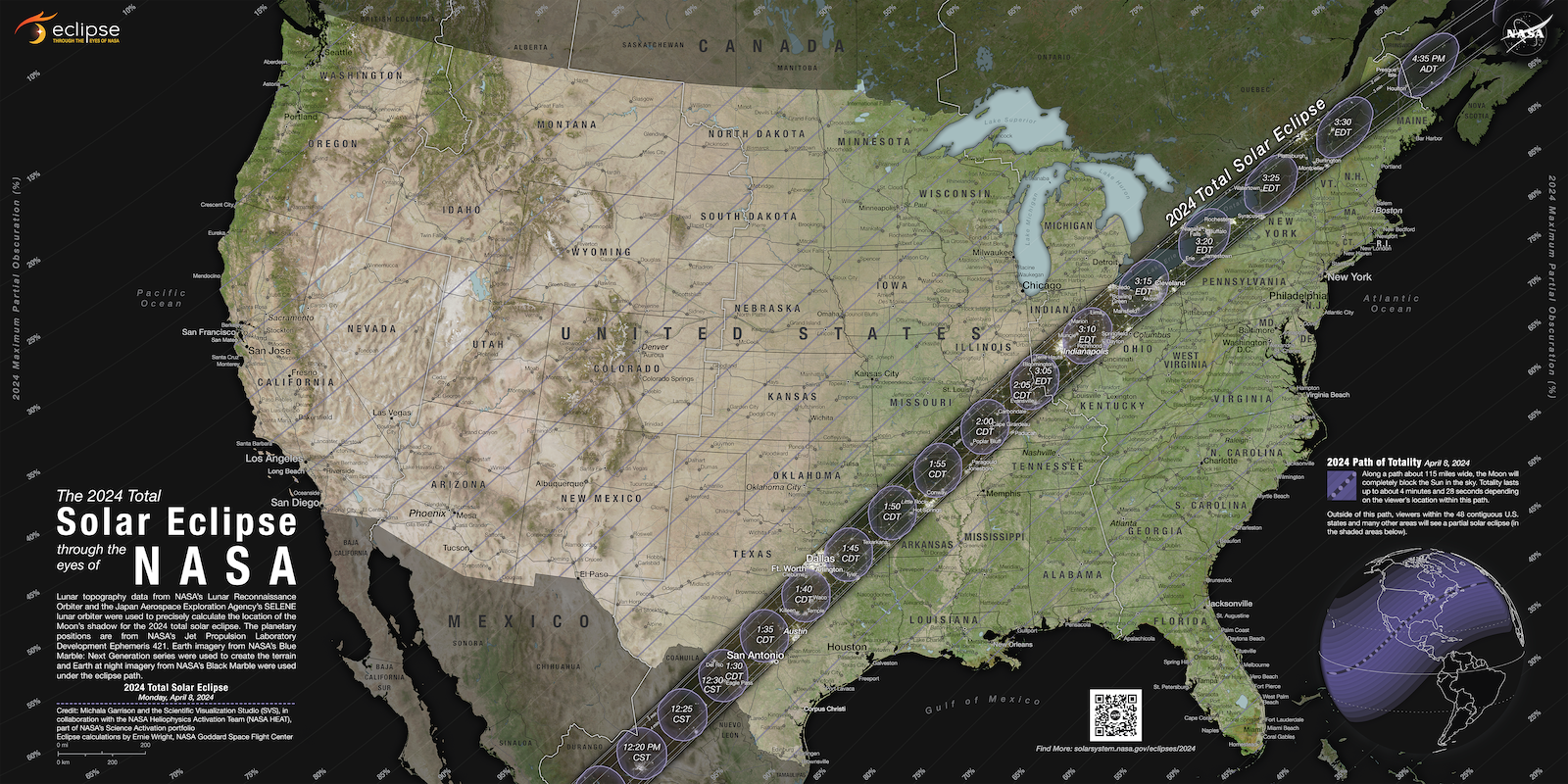 solar eclipse path map
