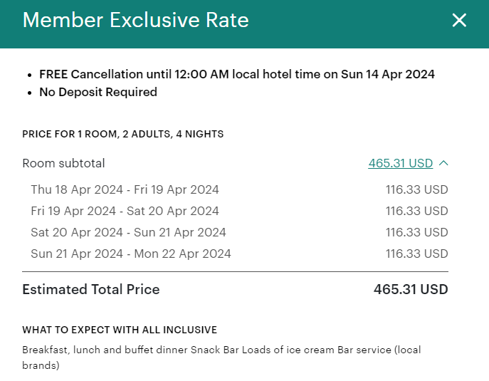 IHG Iberostar booking