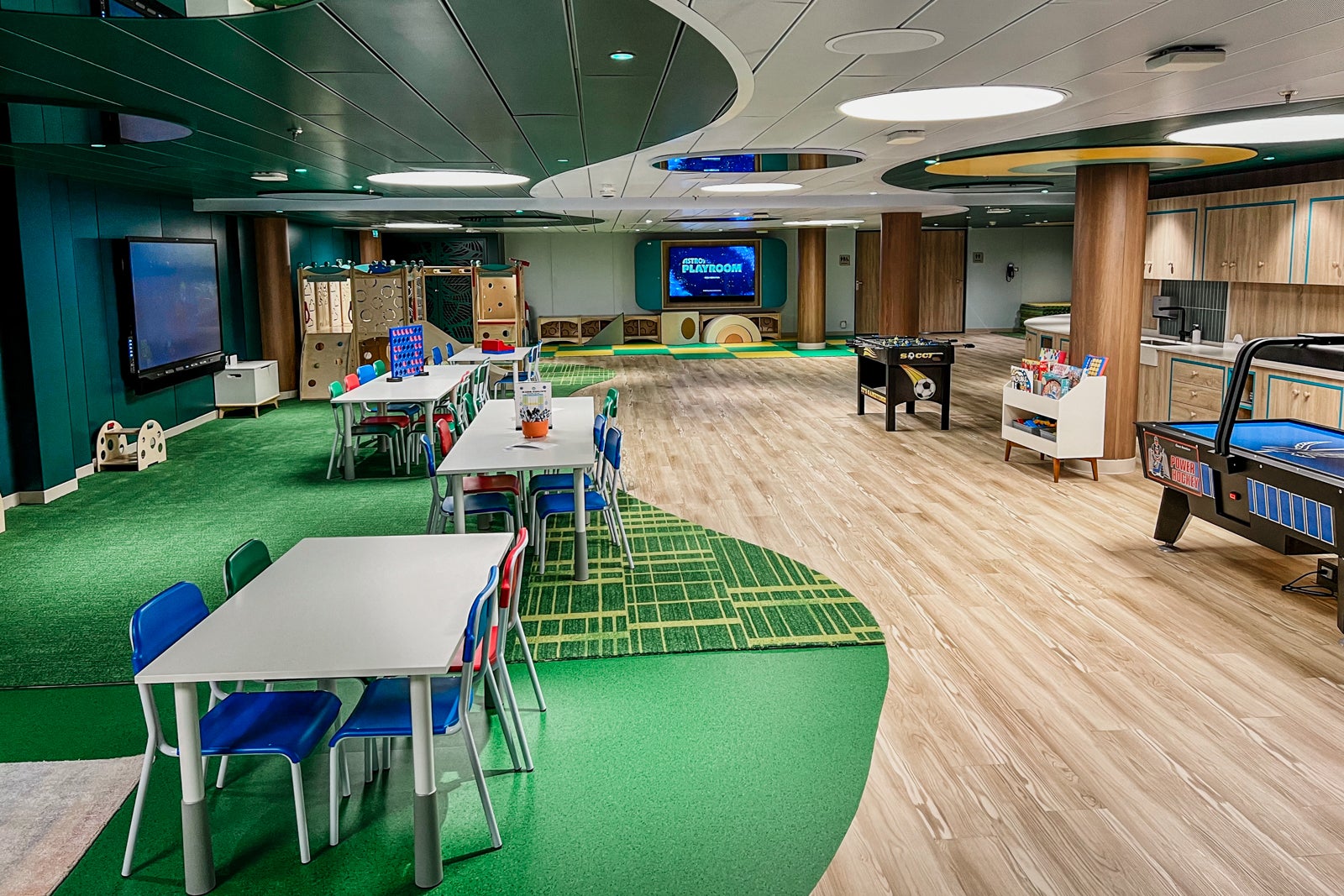 The FireFly Park Kids Club on Sun Princess