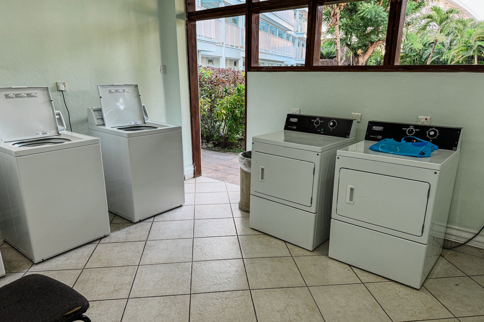 guest laundry rooms at Coconut Bay Beach Resort Spa St. Lucia