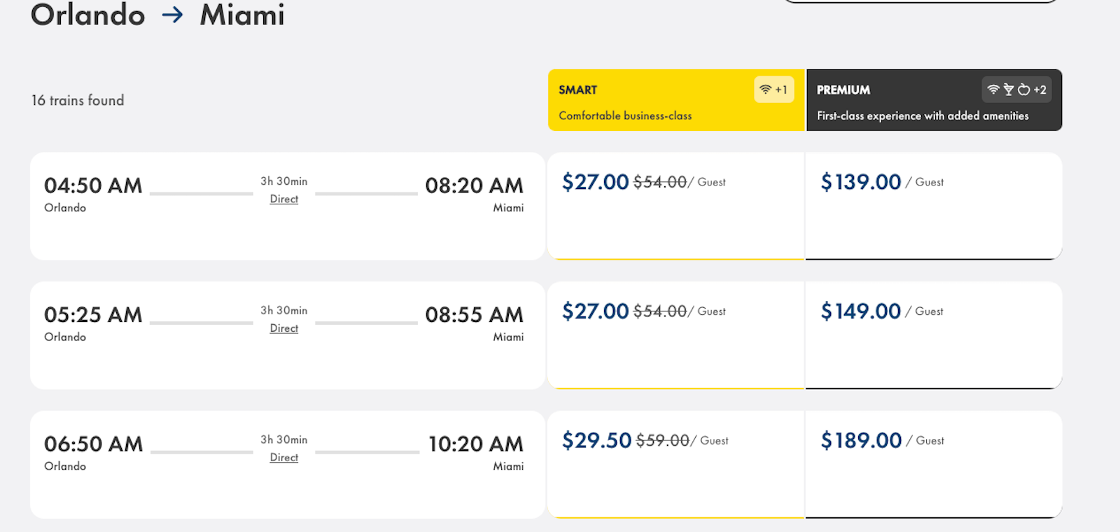 brightline booking page