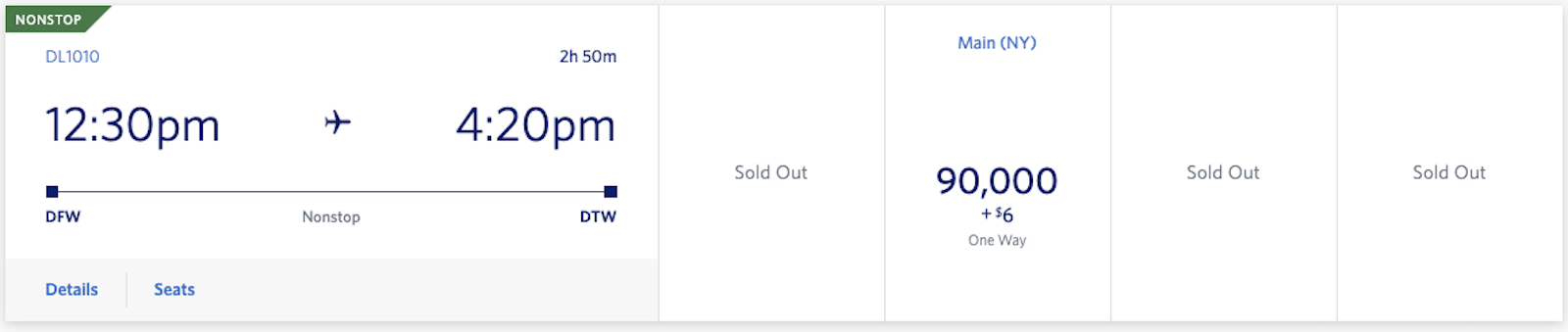 delta flight info