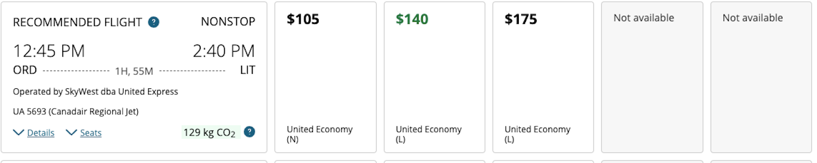 united flight info