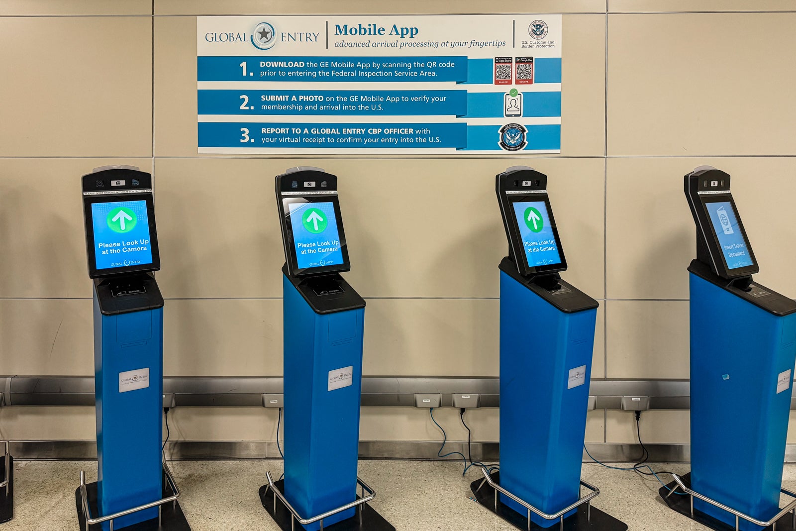 global entry kiosk