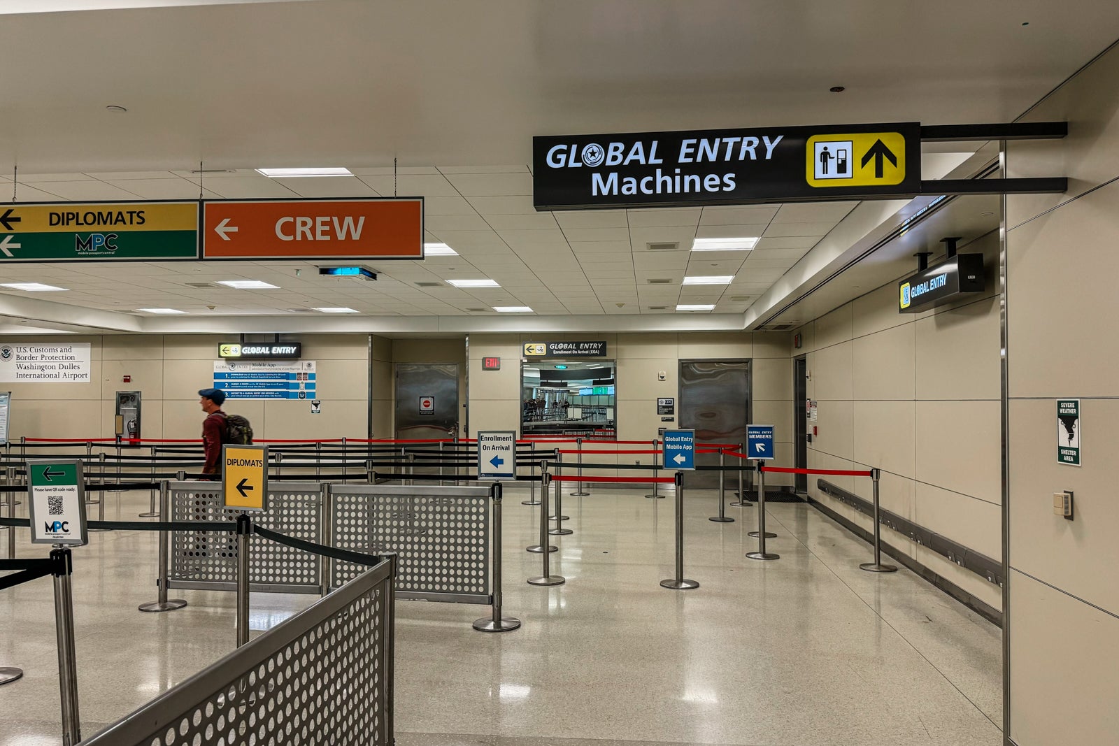 global entry kiosk