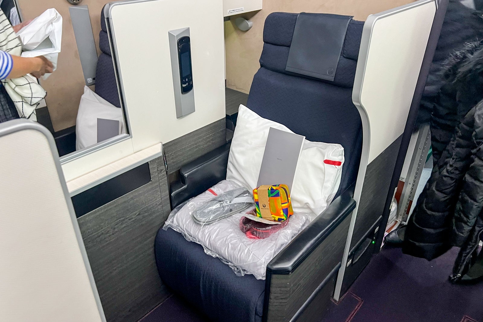 Japan Airlines business class March 2024