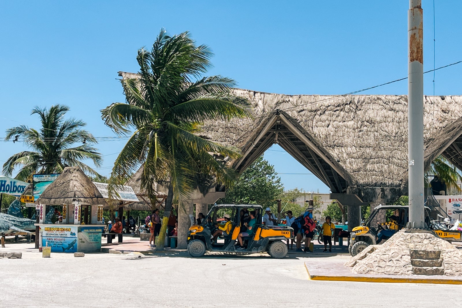 A beach resort