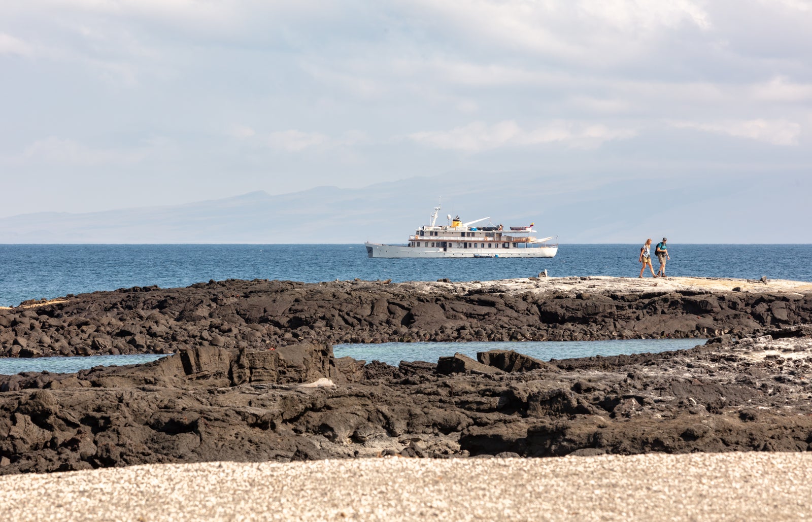 Quasar Expeditions Grace Yacht in the Galapagos