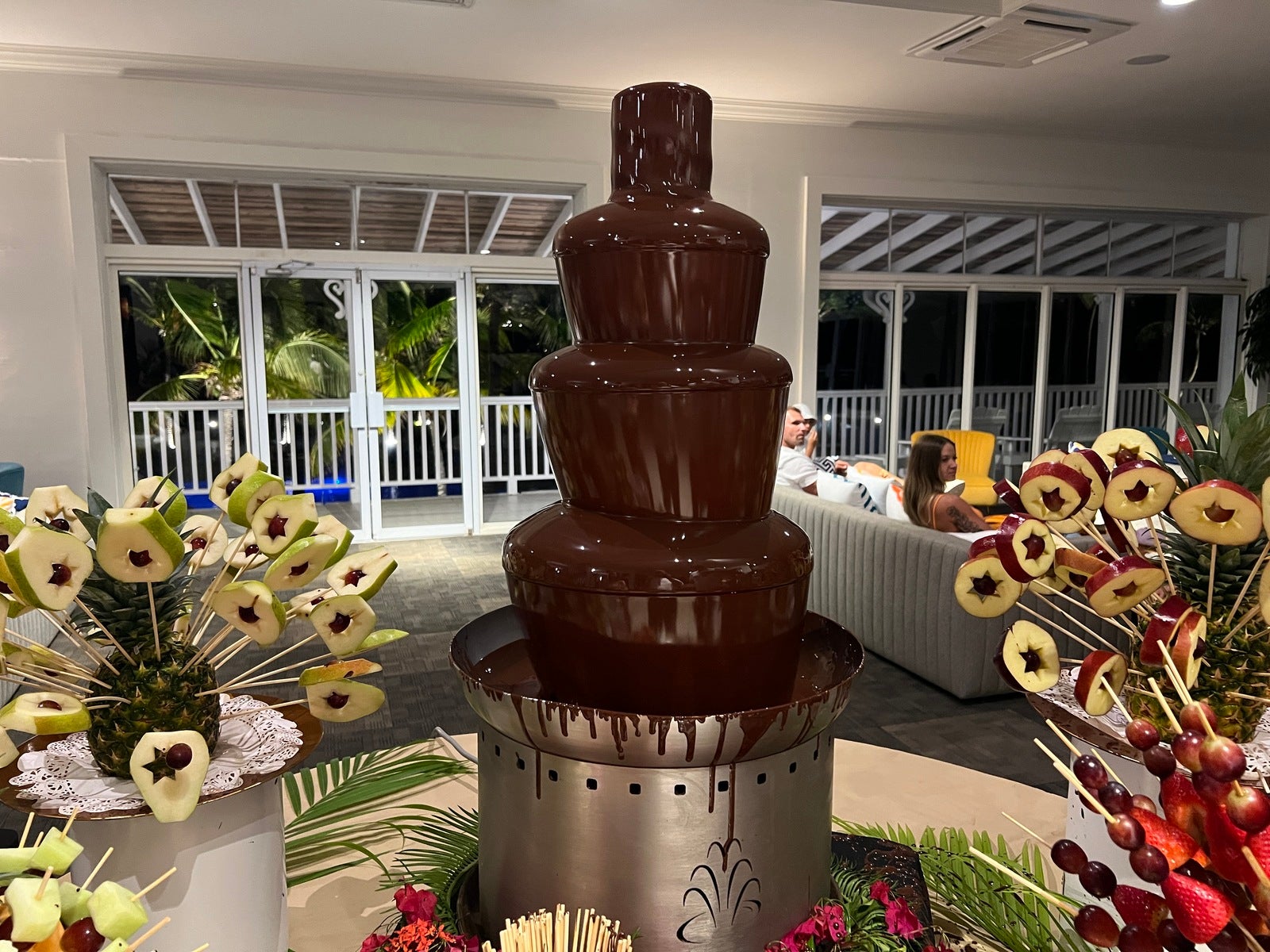 Dessert buffet at Coconut Bay Beach Resort Spa St. Lucia