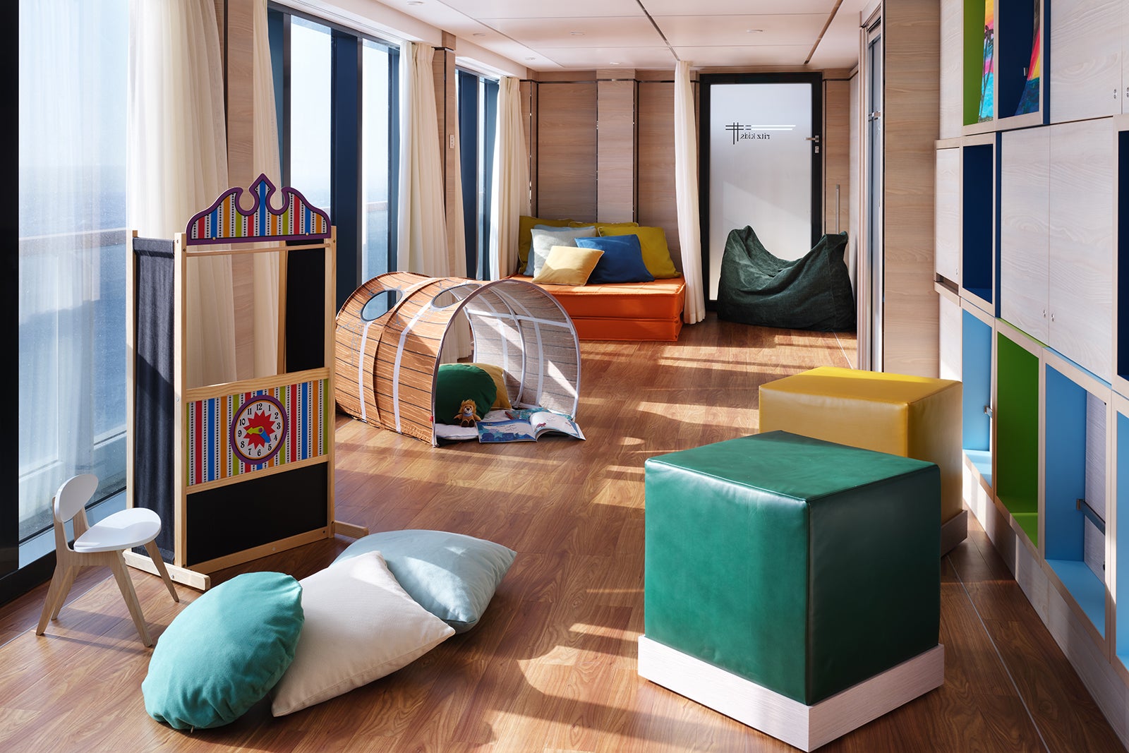 Kids club area on Ritz-Carlton Evrima