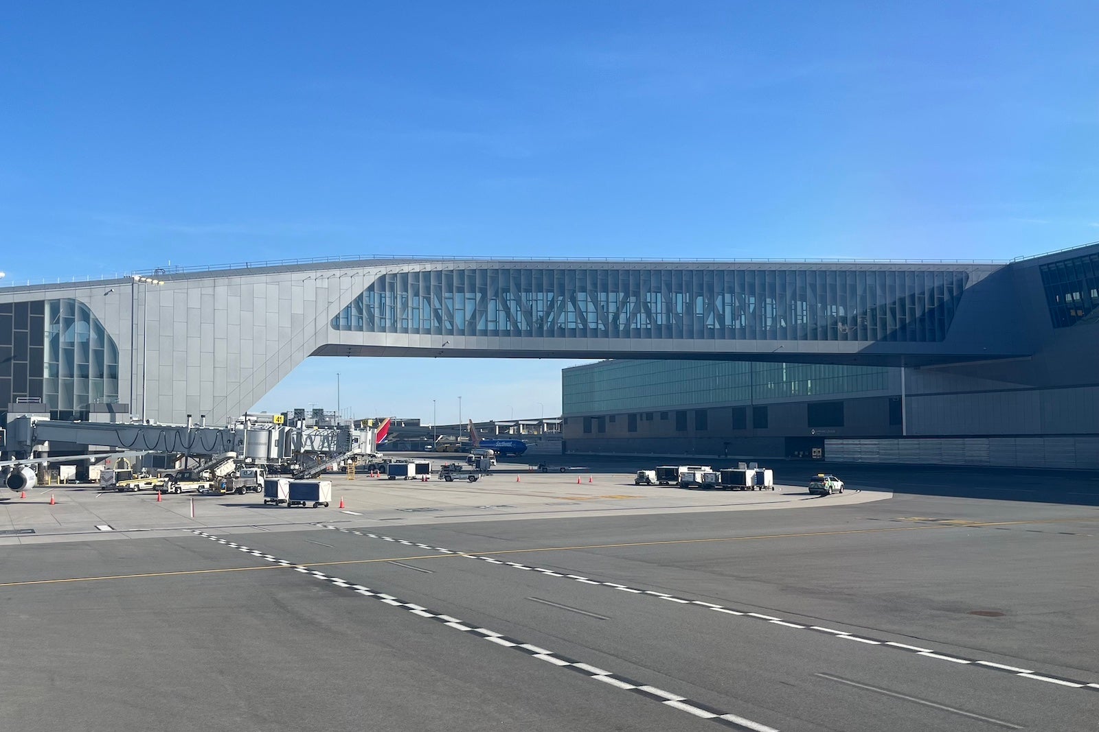 Terminal B at New York's LaGuardia Airport (LGA)