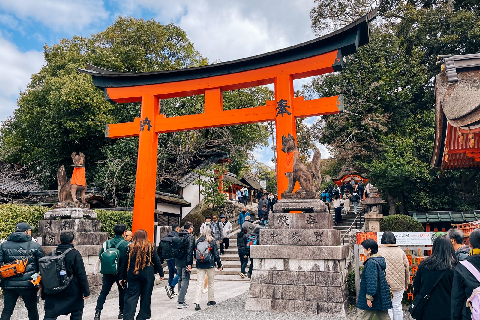 Fushimi Inari Taisha Shinto shrine in Kyoto