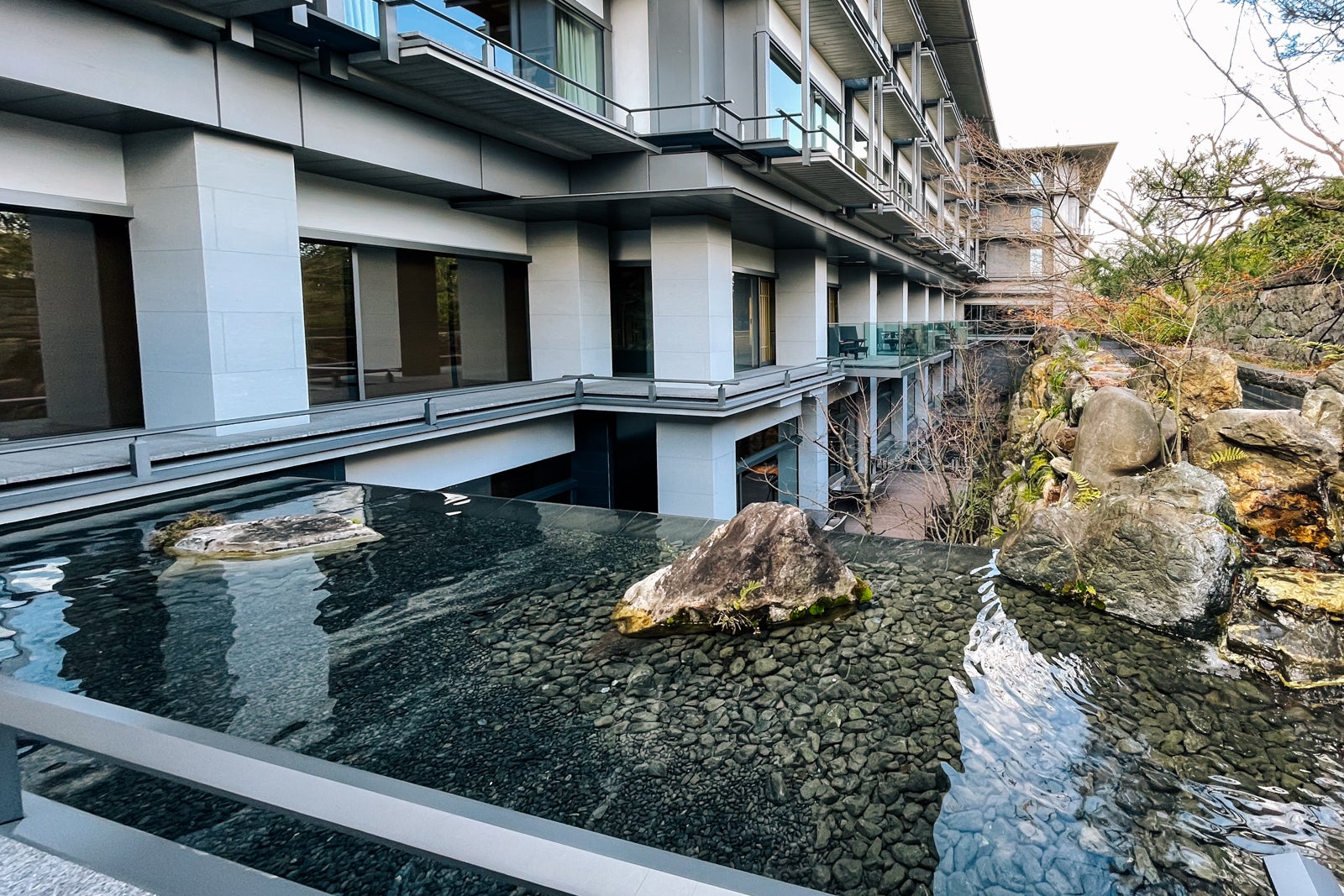 Ritz-Carlton, Kyoto courtyard