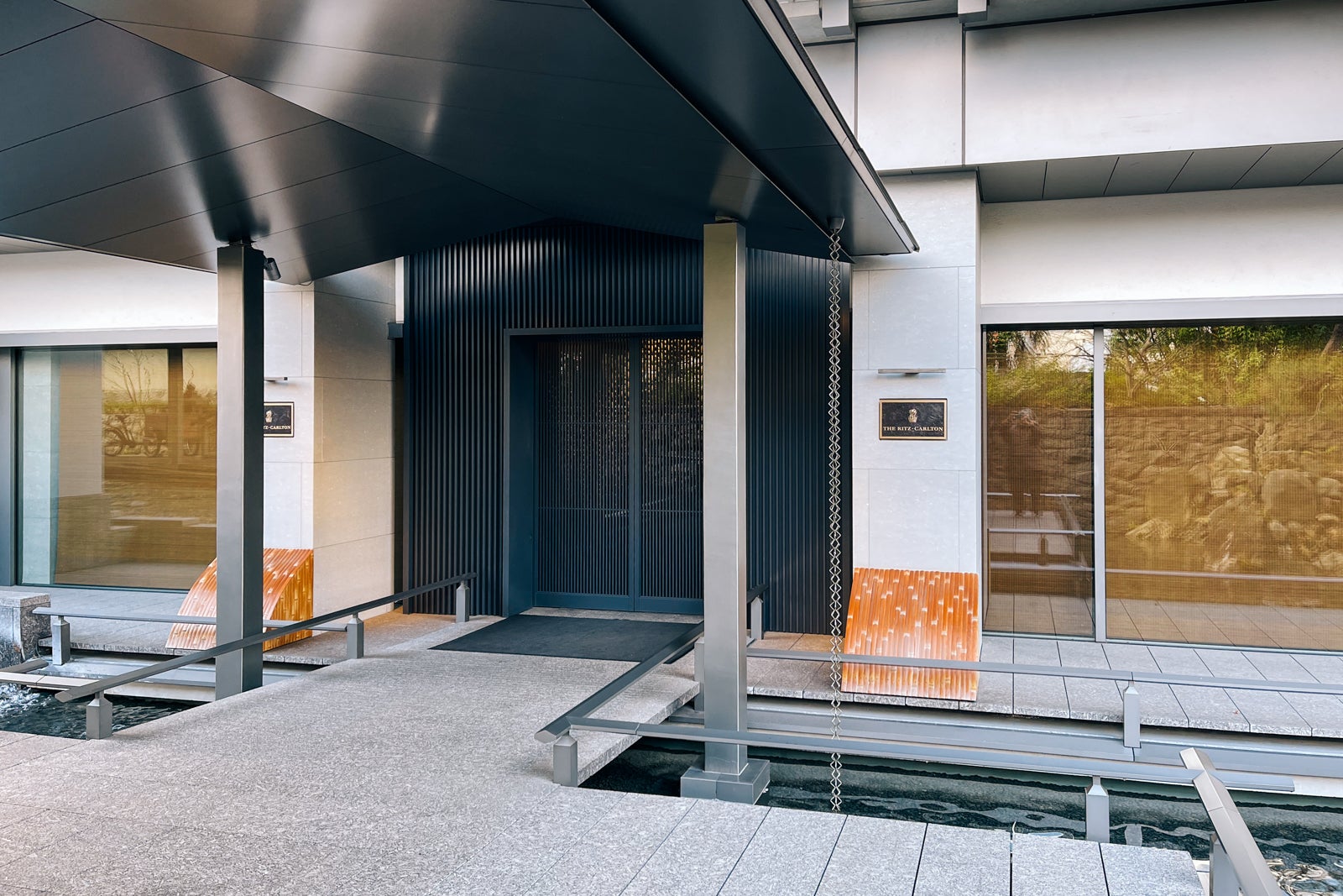 Entrance for The Ritz-Carlton, Kyoto in Japan
