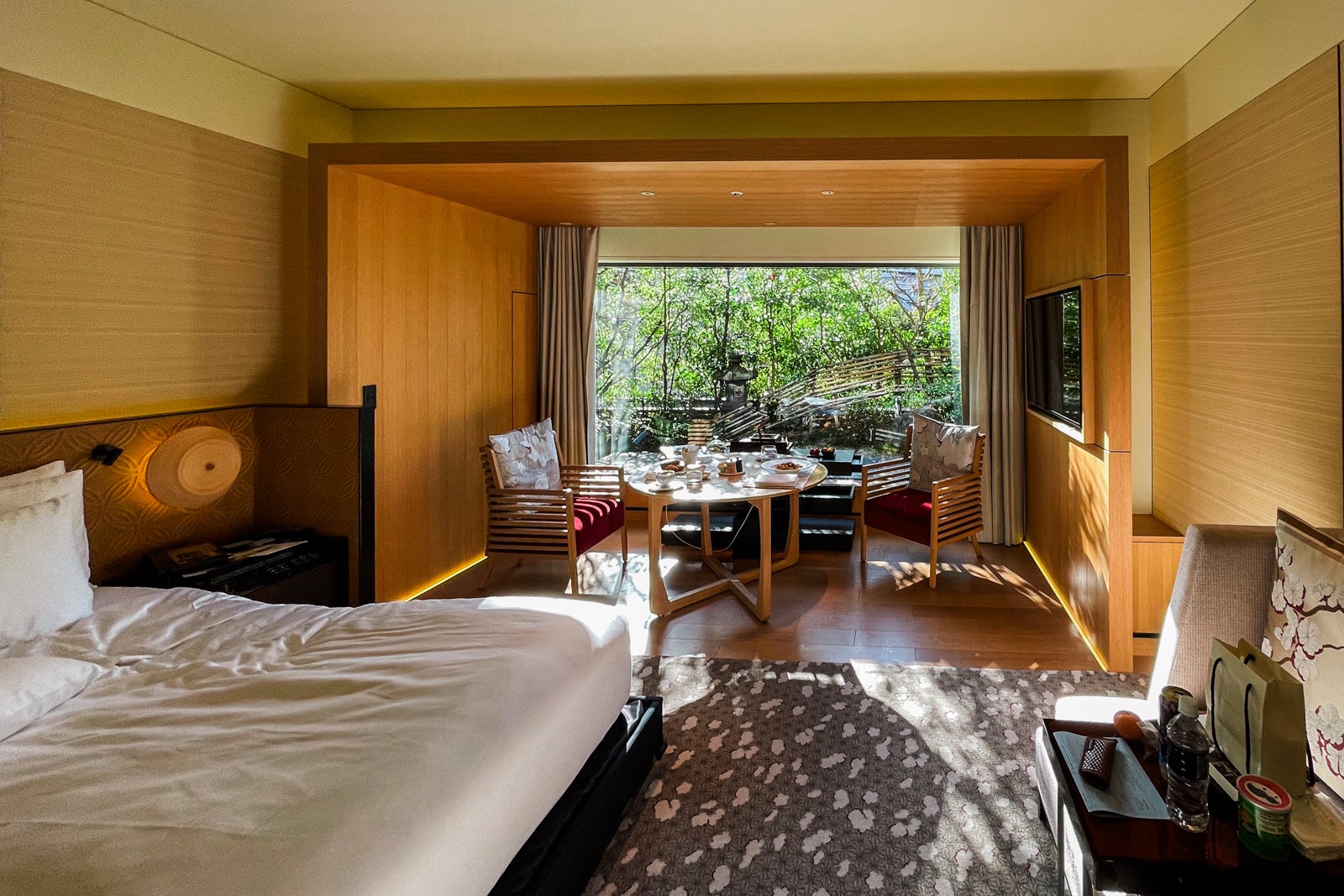 Garden-view room at The Ritz-Carlton, Kyoto in Japan