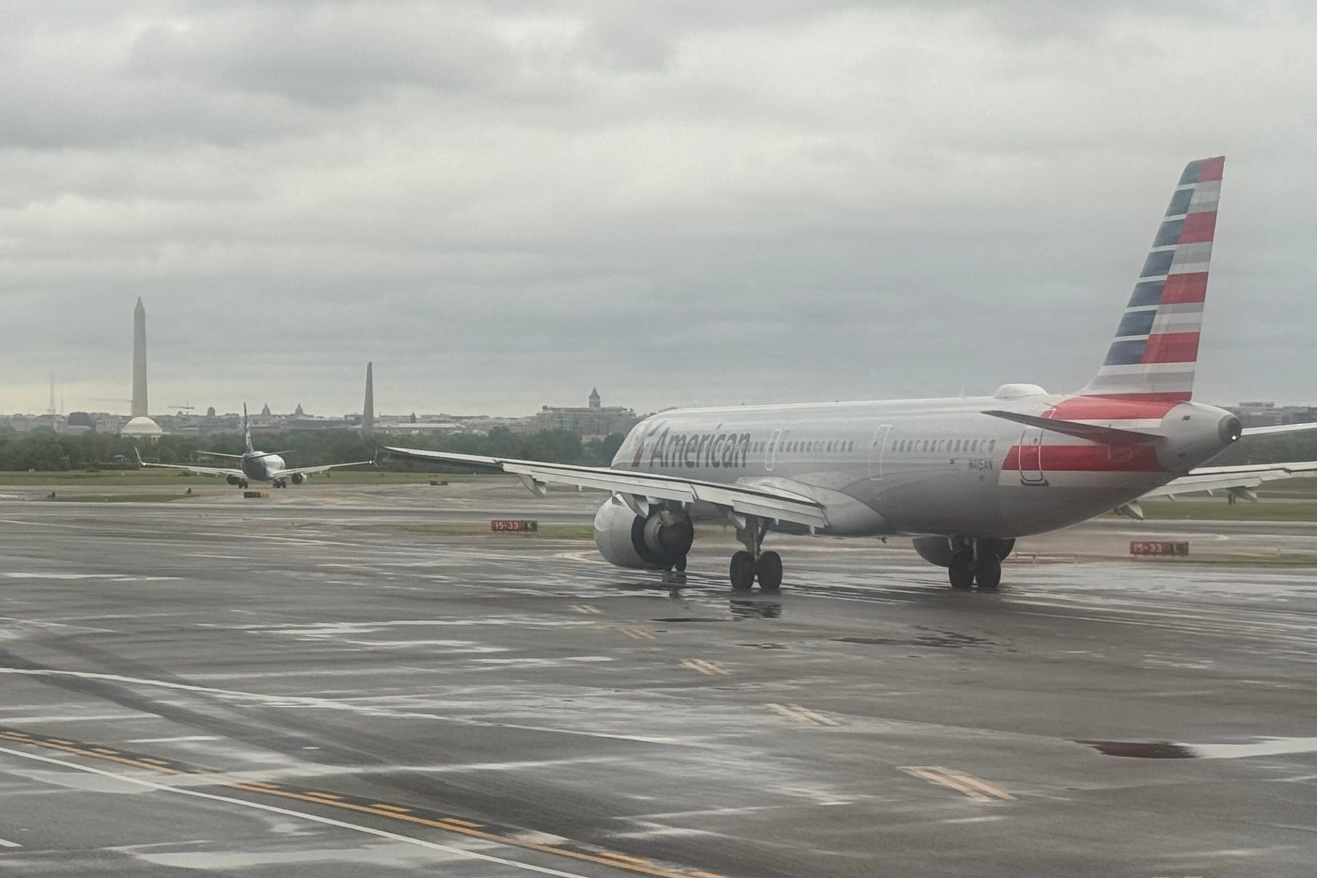 airplane on tarmac