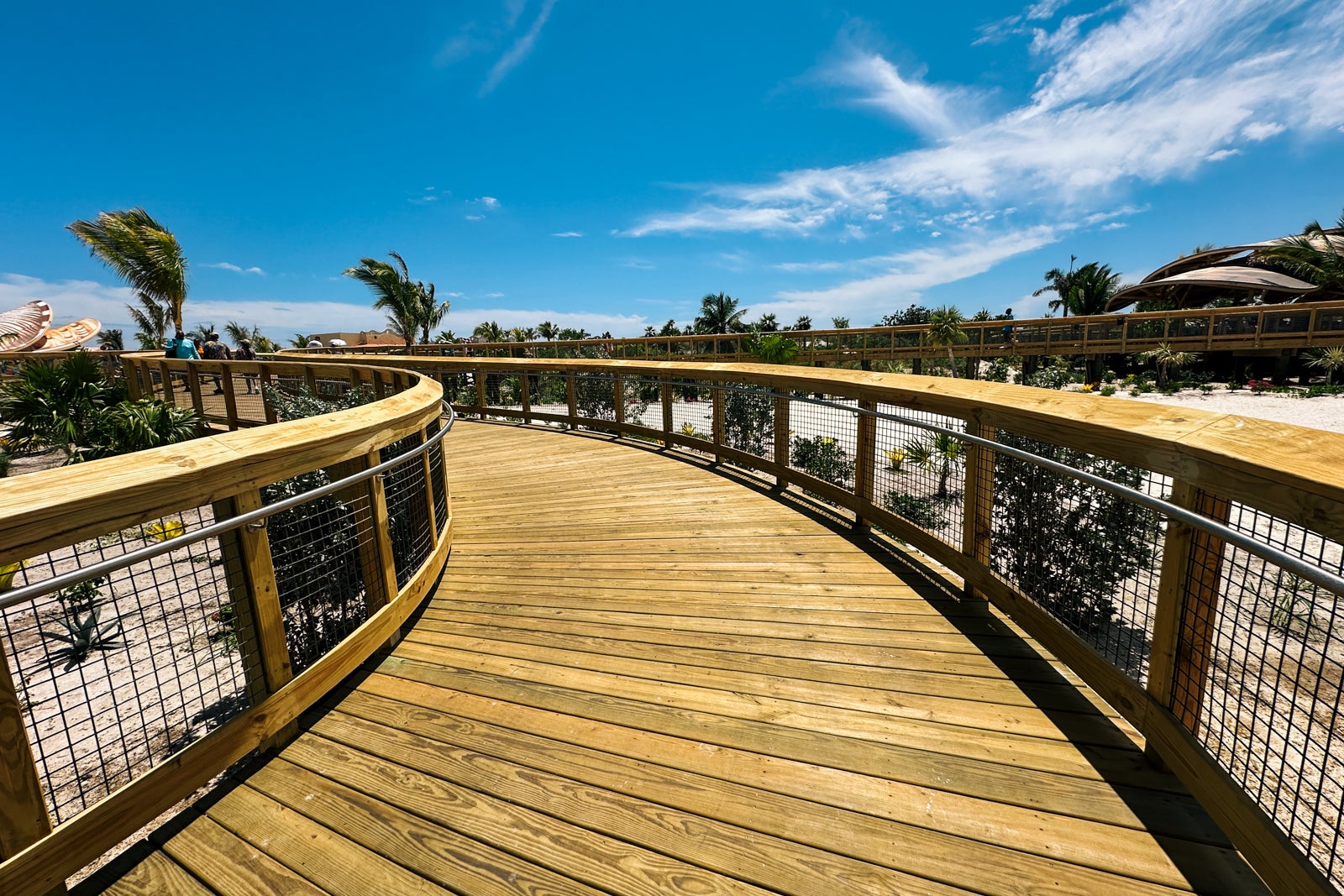The boardwalk at Disney's Lookout Cay at Lighthouse Point