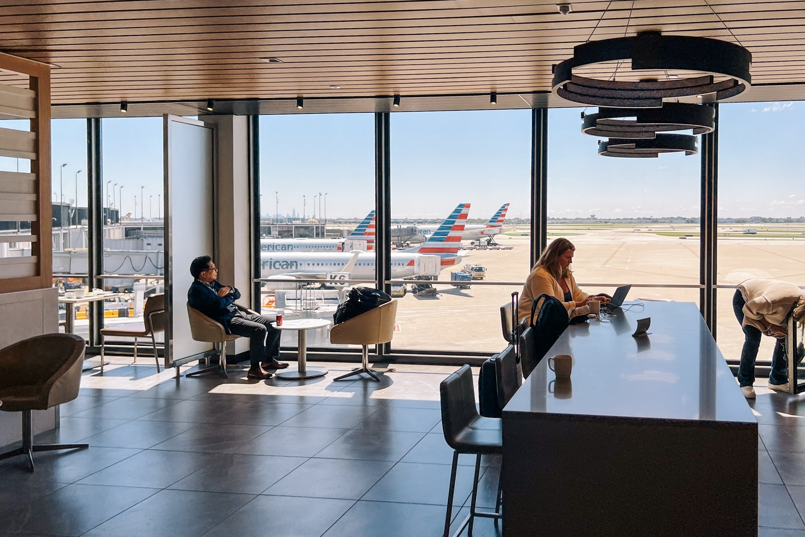 American Airlines Flagship Lounge at Chicago's O"Hare International Airport (ORD)