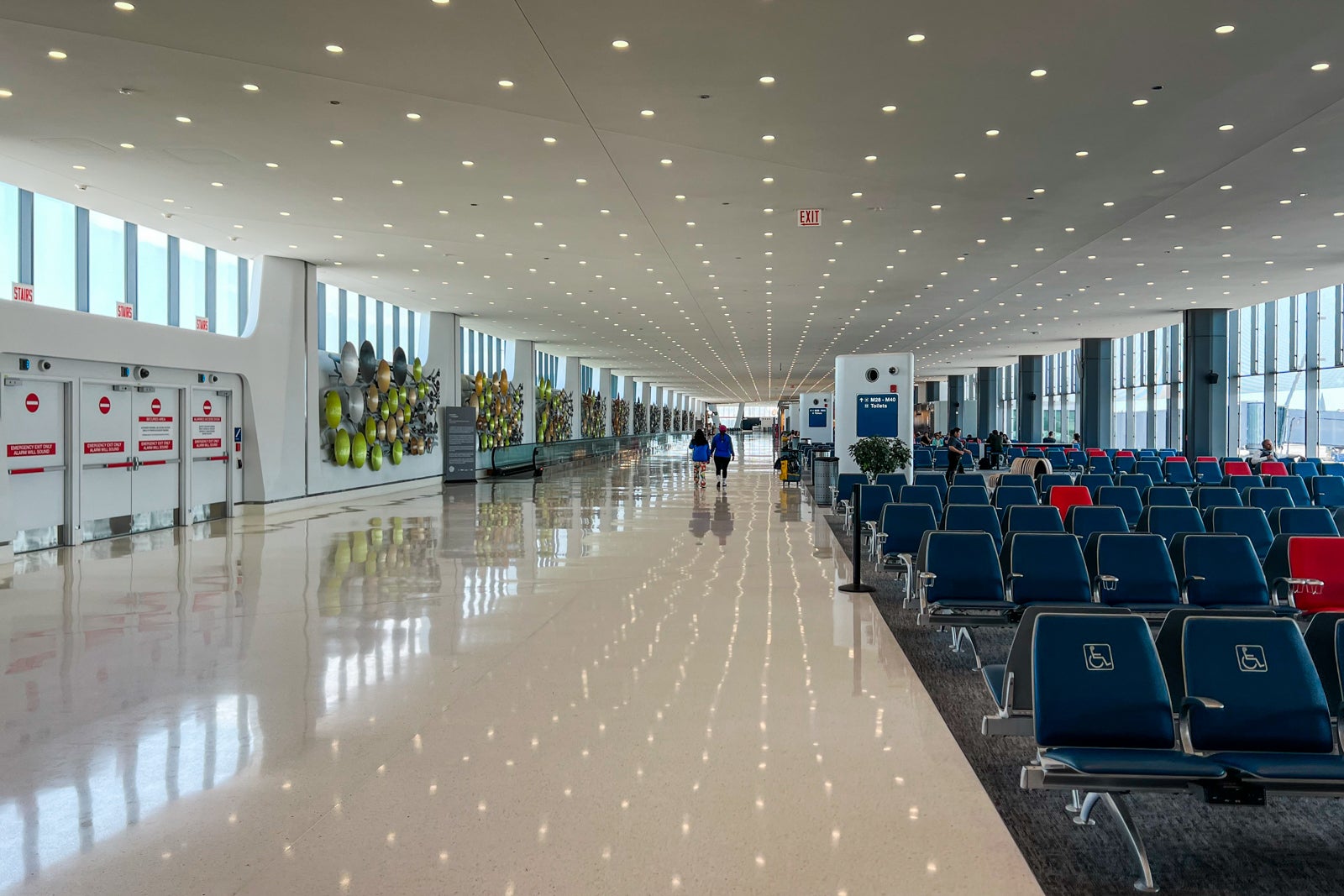 New gates at Chicago's O'Hare International Airport (ORD).