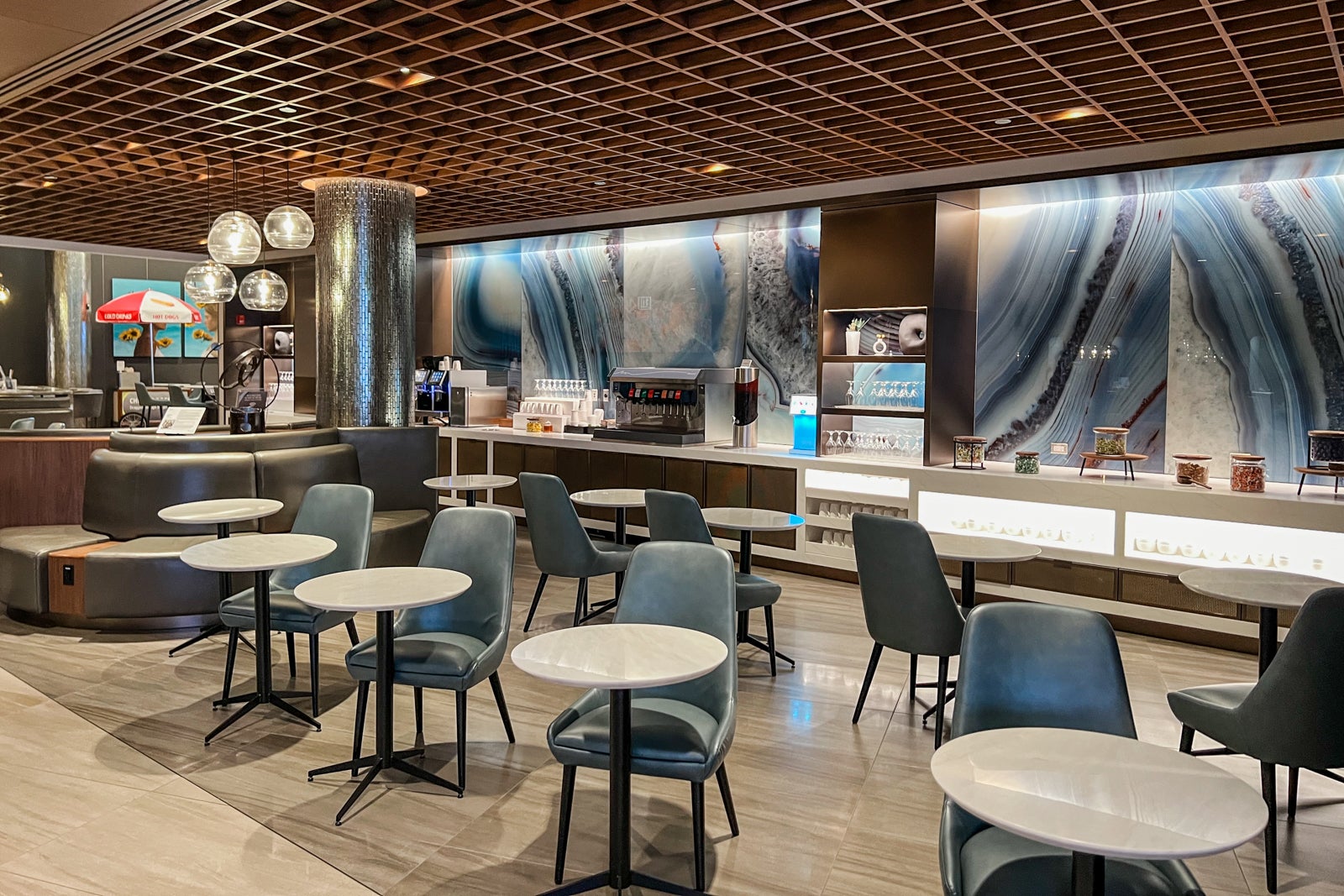 Delta Sky Club in Chicago. 