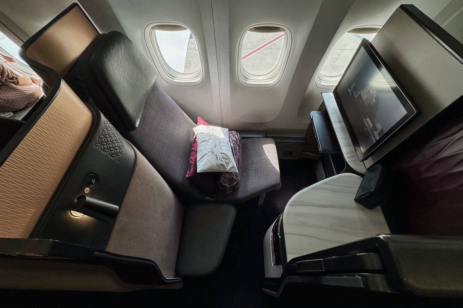 Qatar Airways Qsuite business class