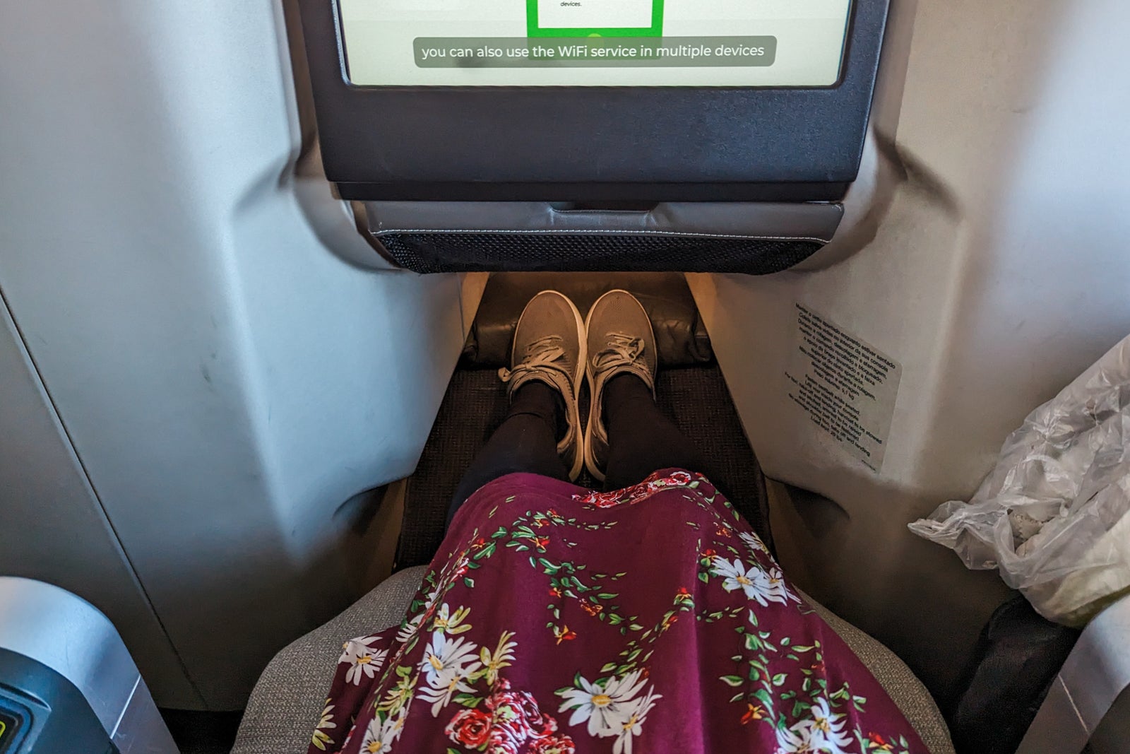 TAP Air Portugal business class