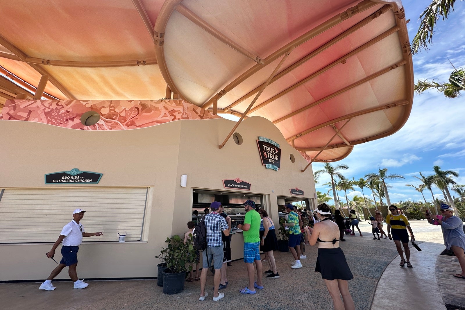 True-True BBQ buffet at Disney Lookout Cay at Lighthouse Point