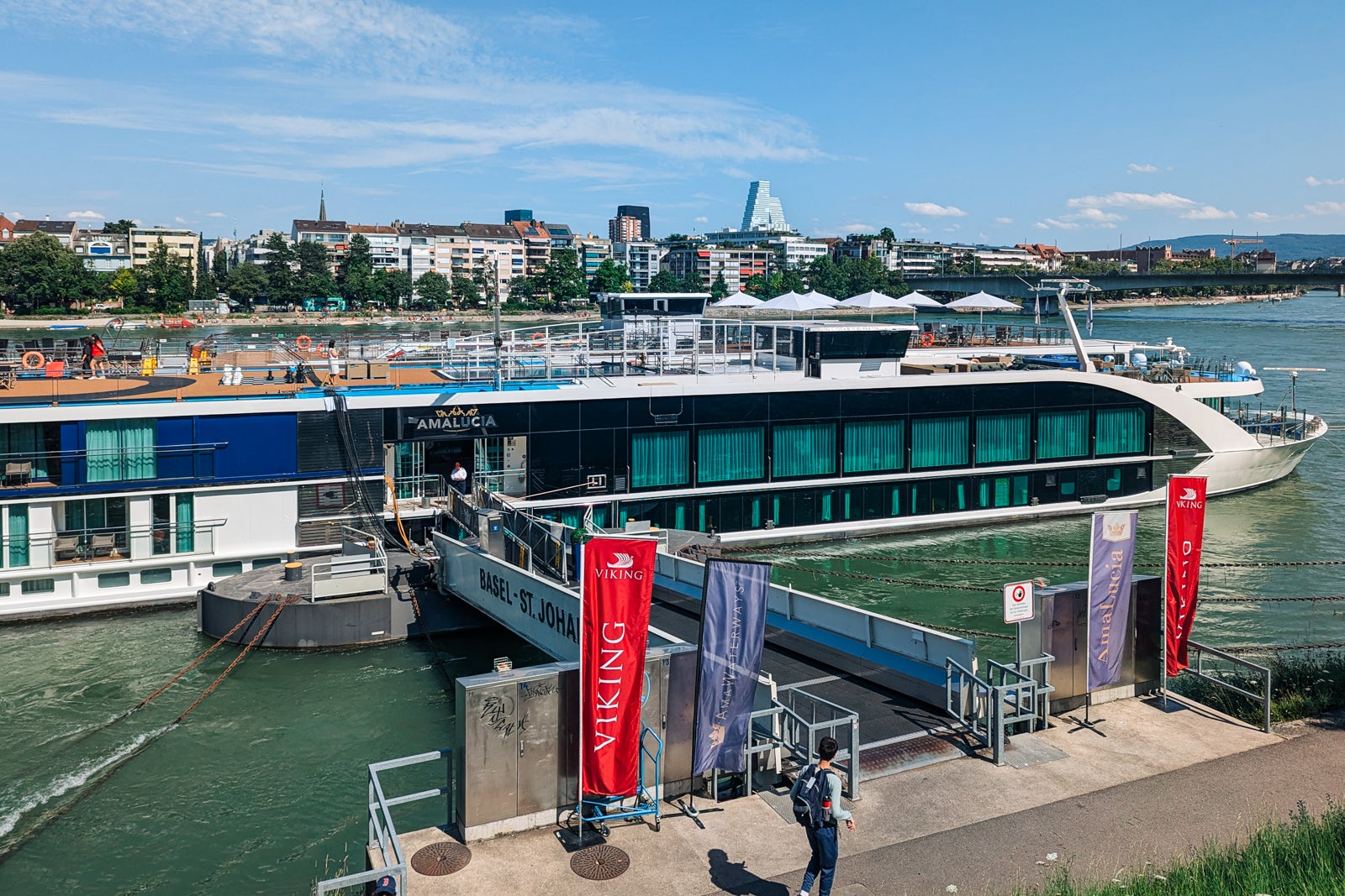 AmaWaterways river cruise ship on the Rhine