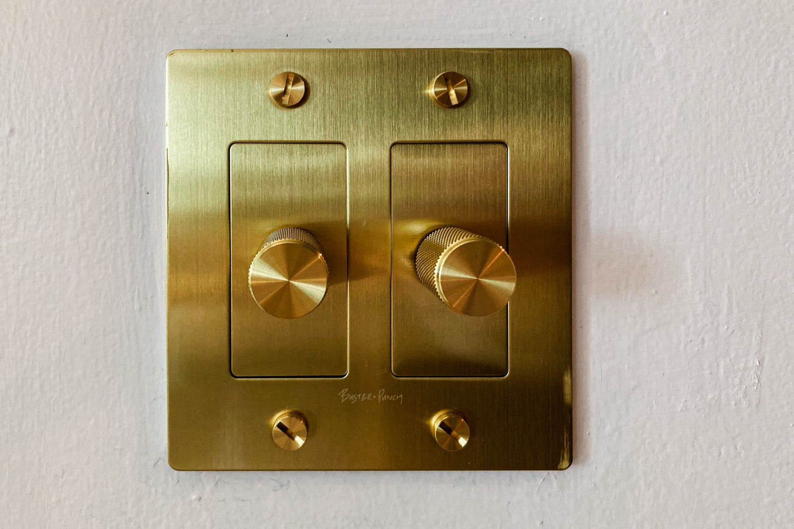 Brass light fixtures at The Georgian Hotel in Santa Monica, California