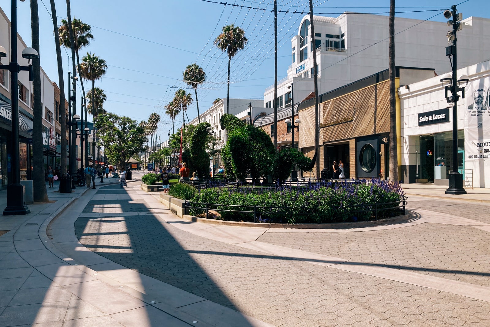 Third Street Promenade in Santa Monica, California