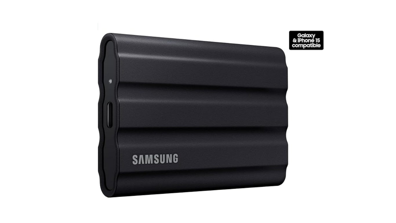 SAMSUNG T7 Shield 2TB, Portable SSD