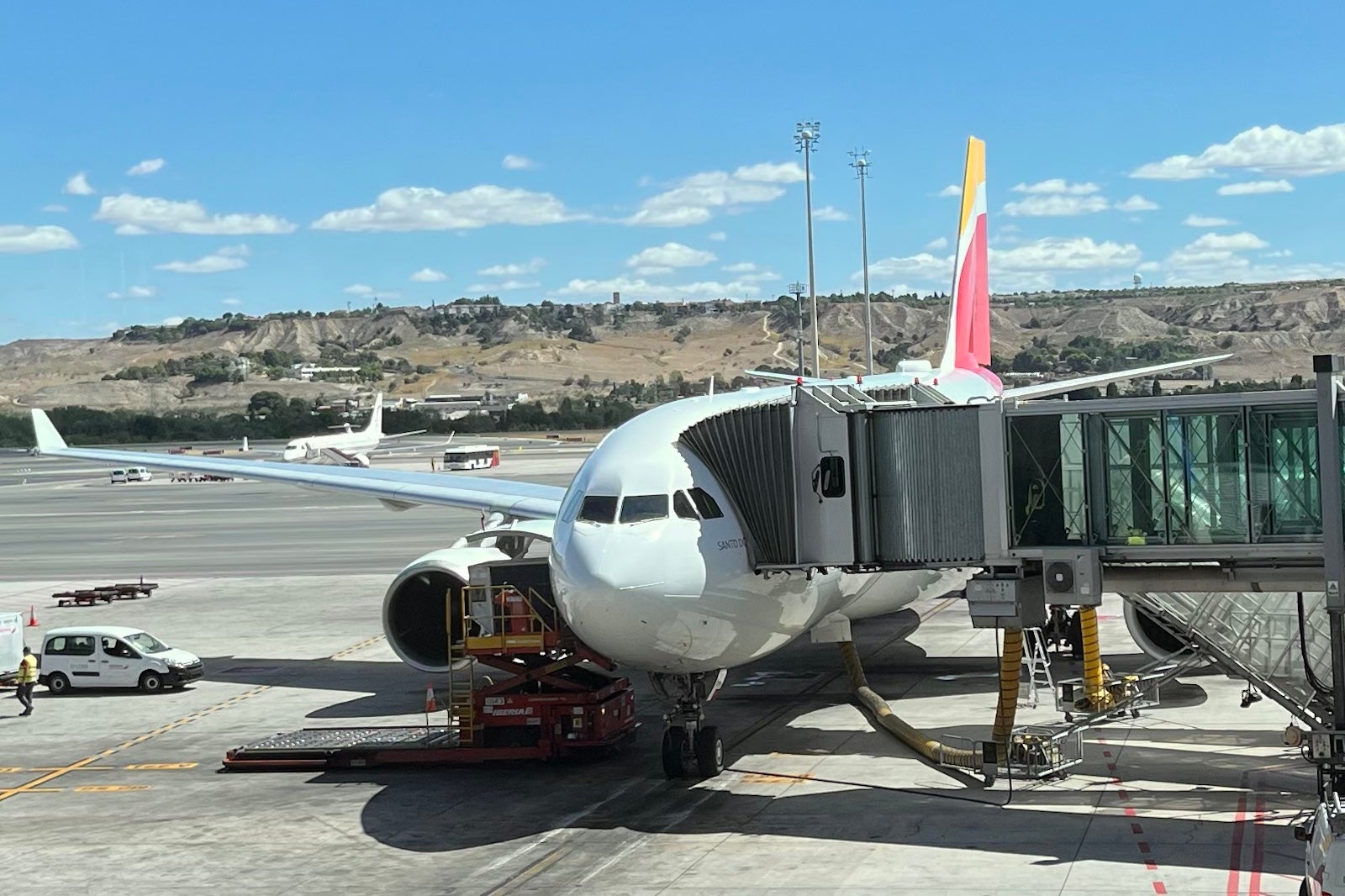 a321xlr at terminal