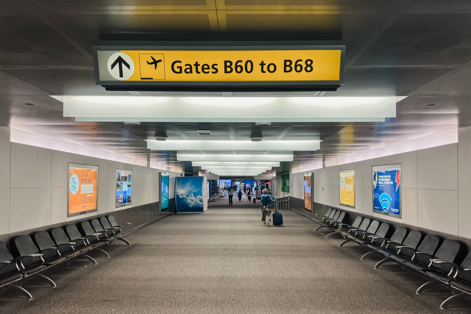 Gates of Newark Liberty International Airport