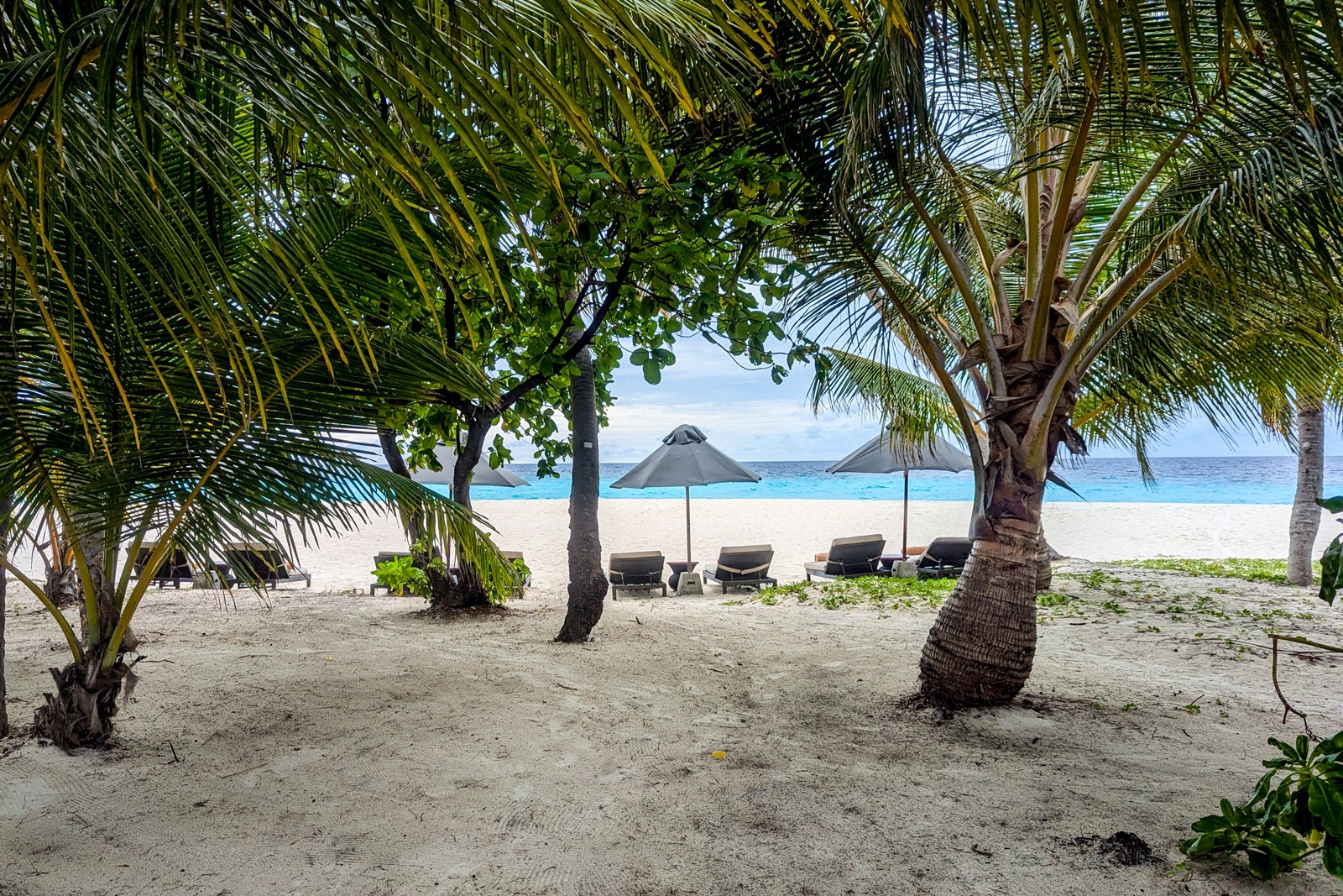 Park Hyatt Maldives beach chairs