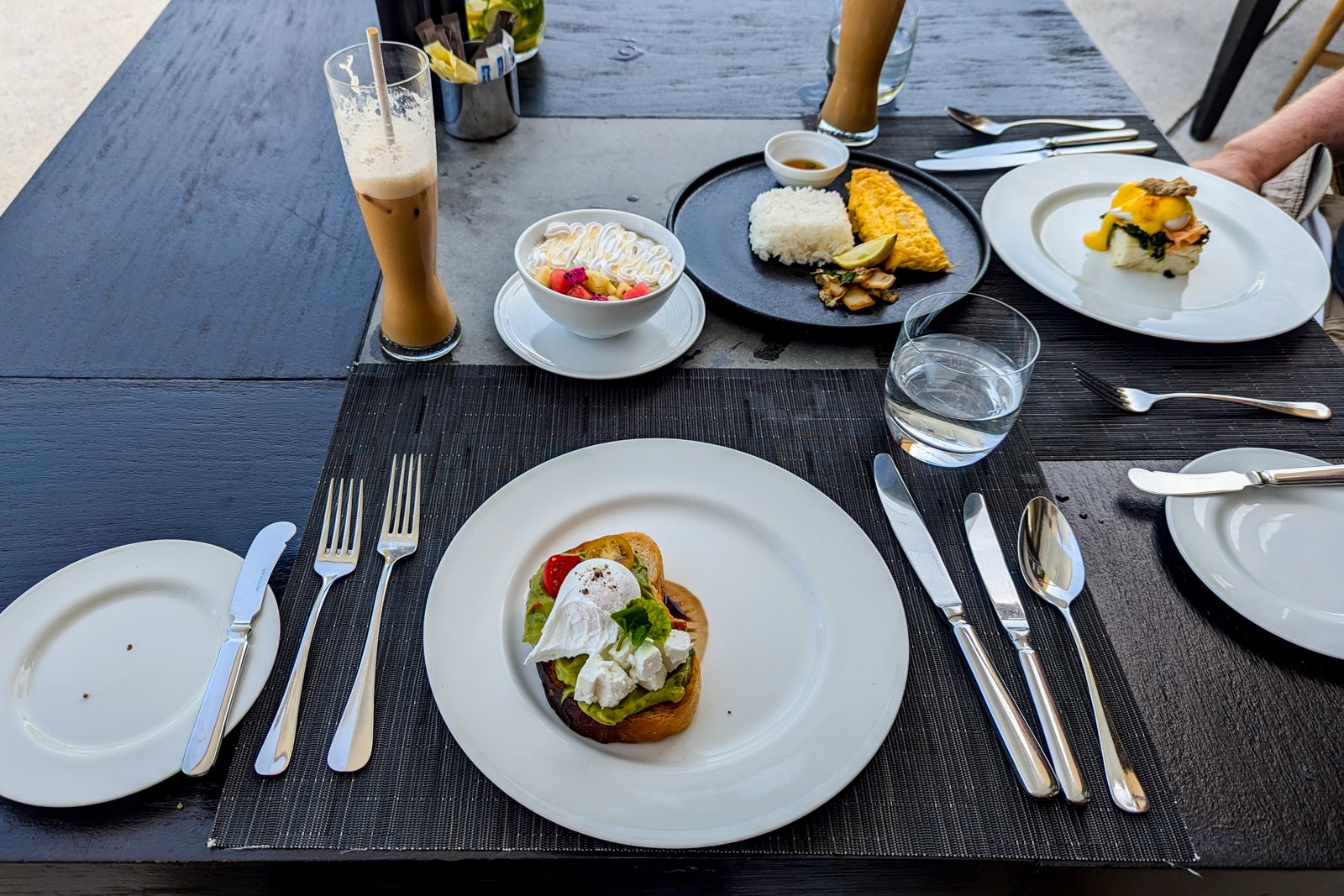 Park Hyatt Maldives The Dining Room breakfast dishes