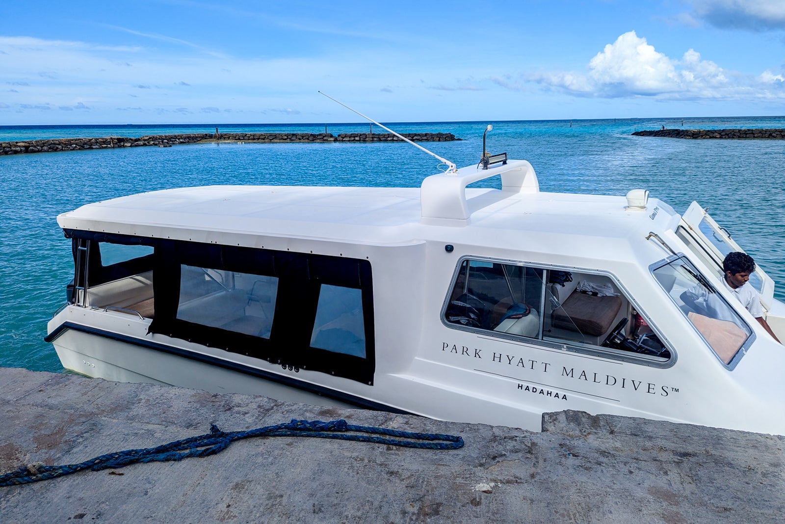 Park Hyatt Maldives boat