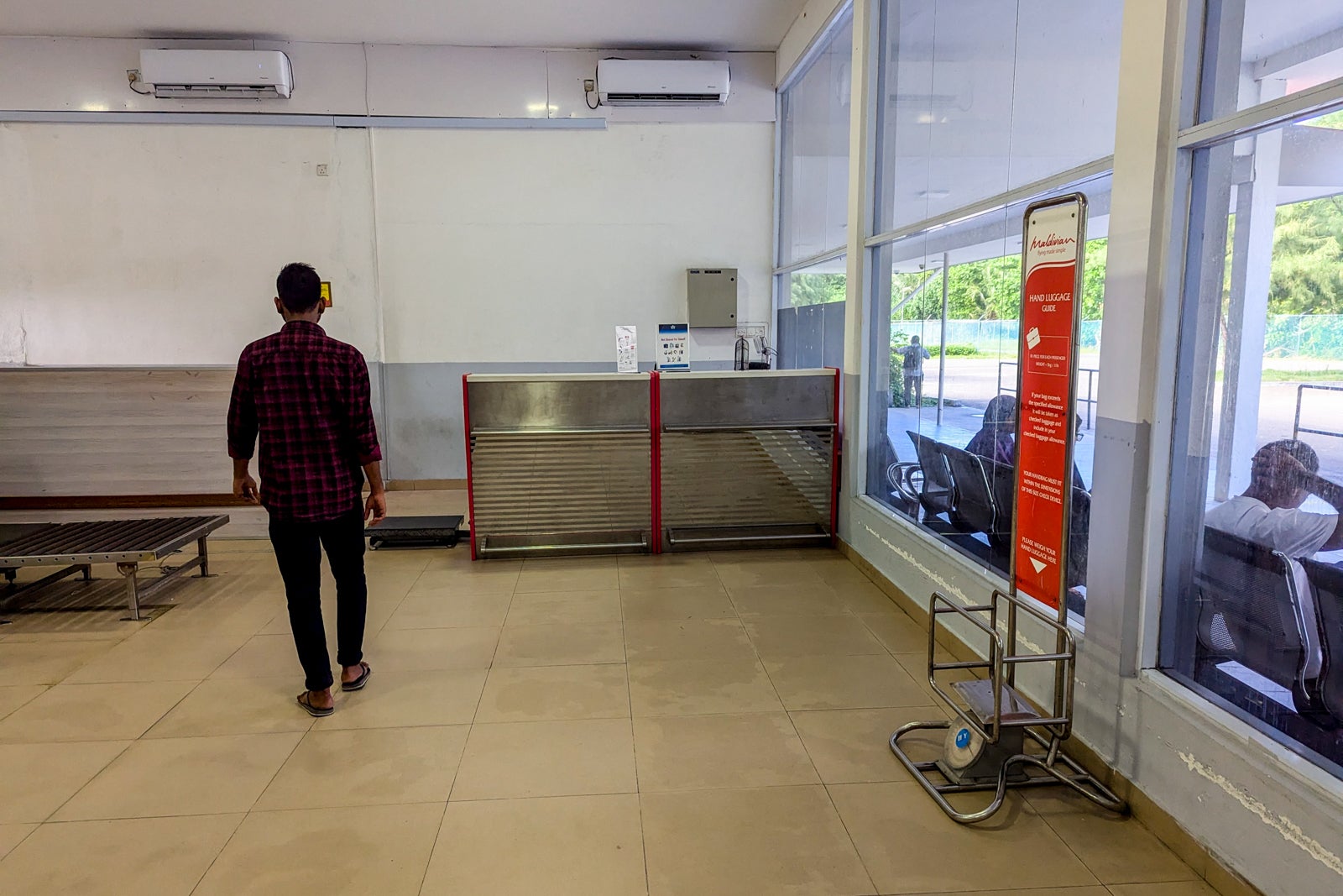 Kooddoo Airport in the Maldives