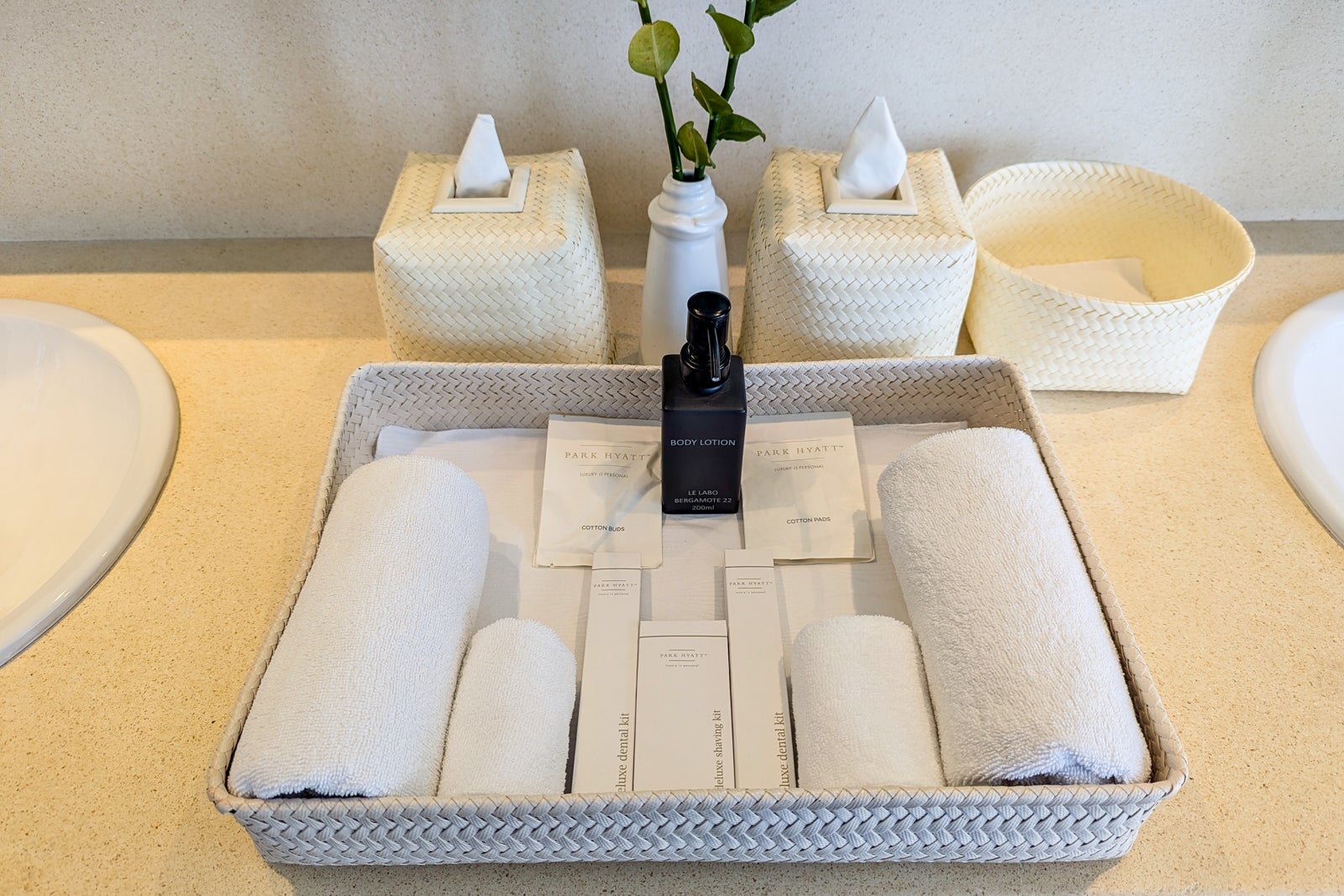 Park Hyatt Maldives overwater villa bathroom amenities