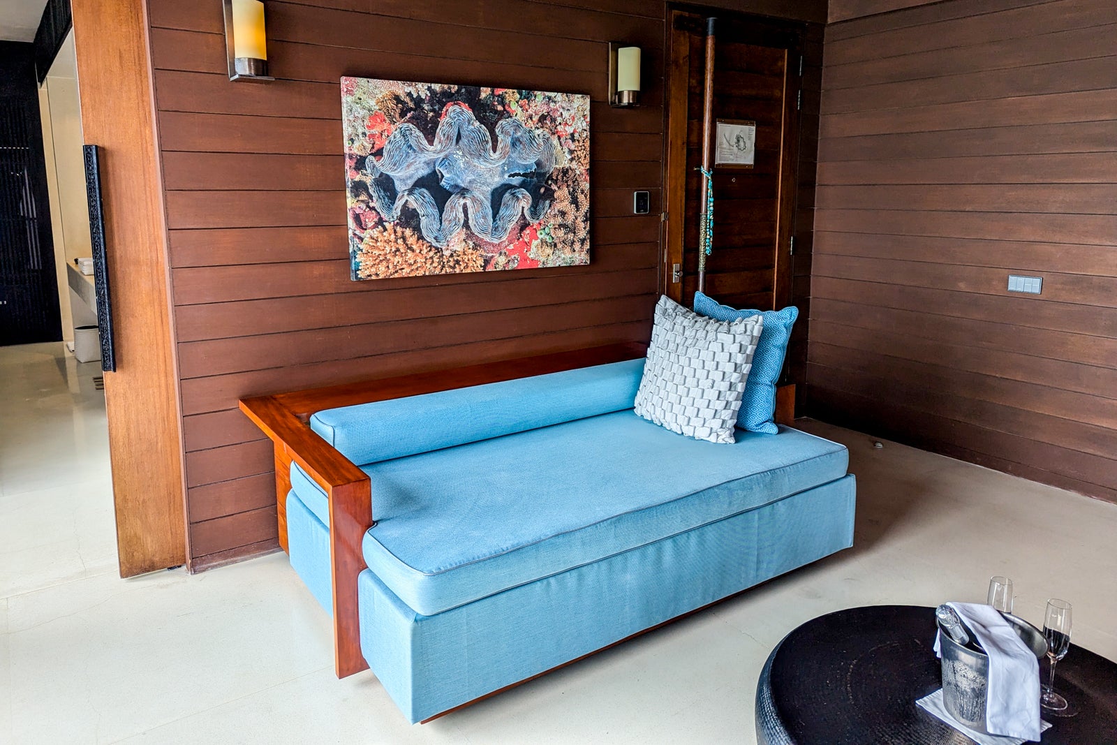 Park Hyatt Maldives couch