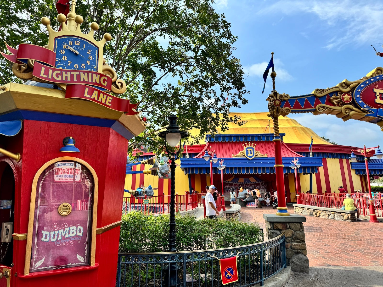 Dumbo ride at Disney World