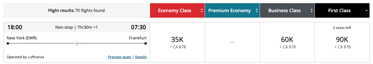 aircanada screenshot