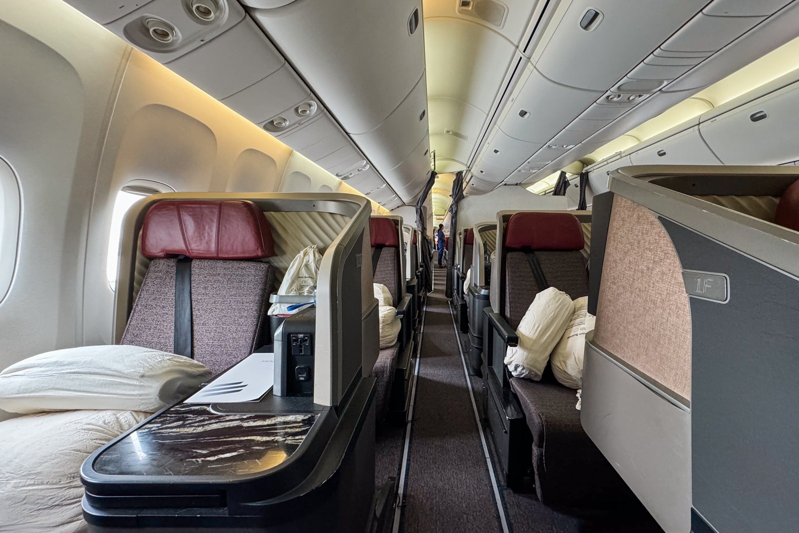 latam business class cabin