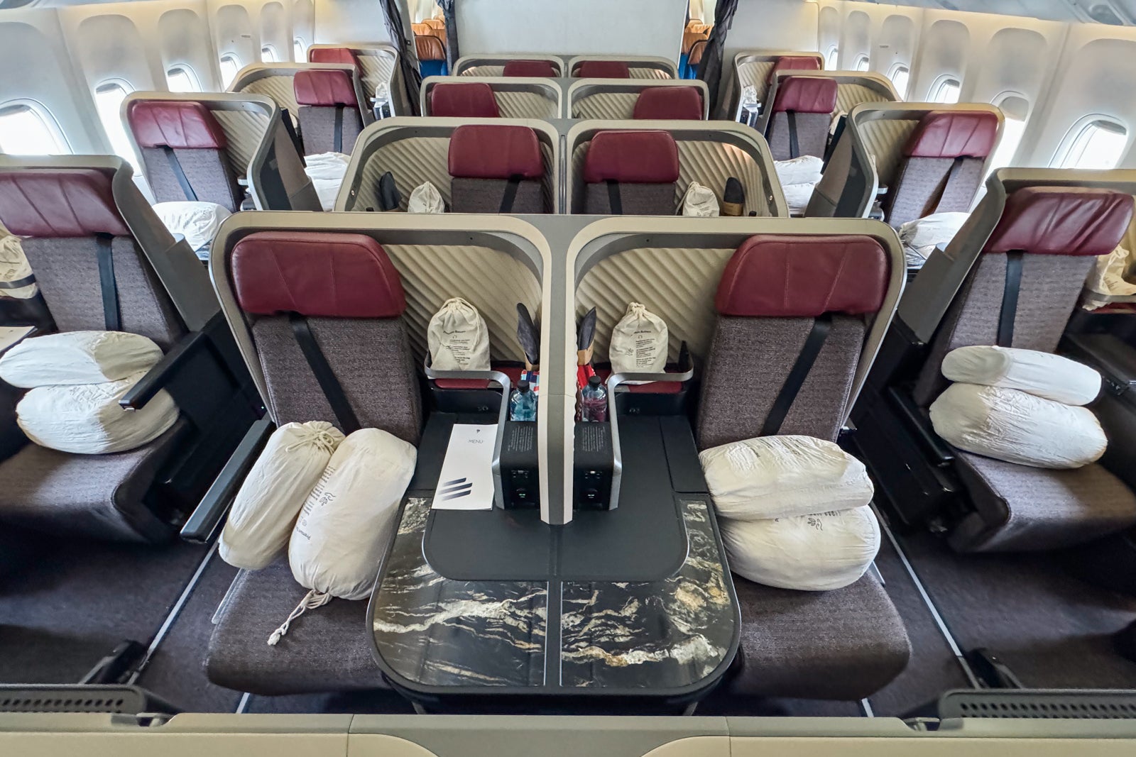 latam business class cabin