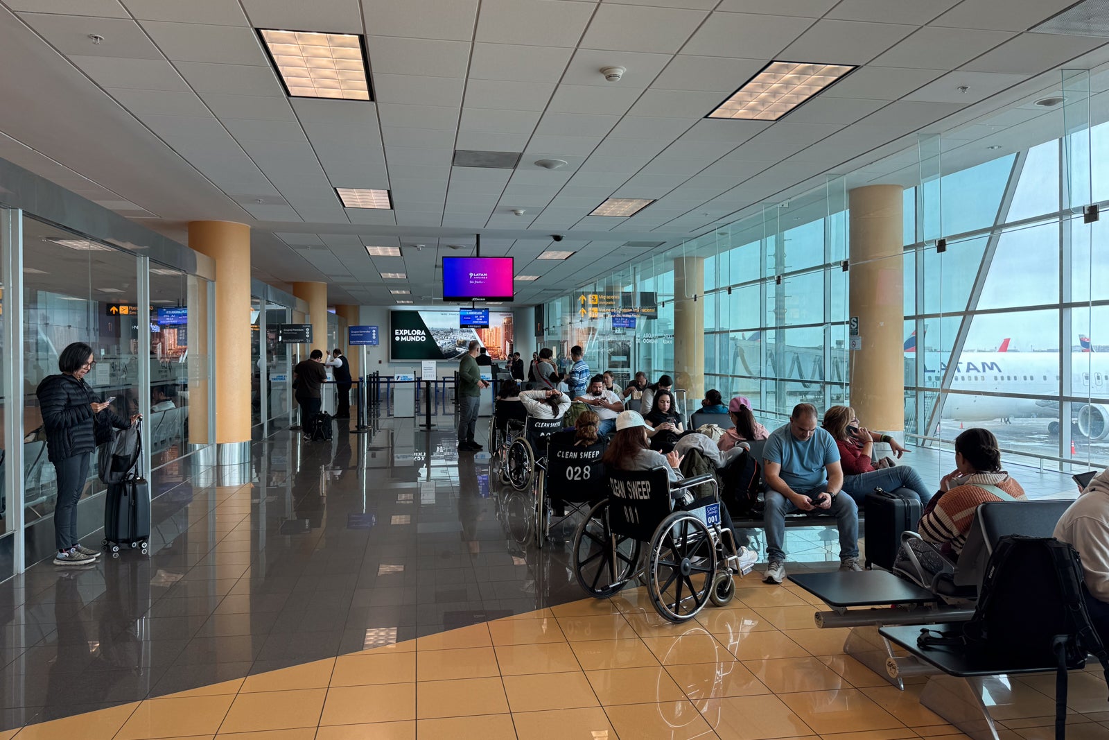 boarding area