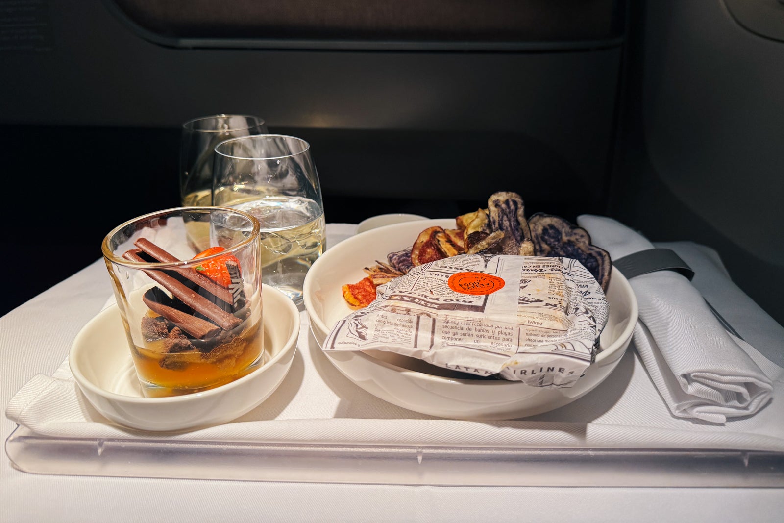 meal latam business class