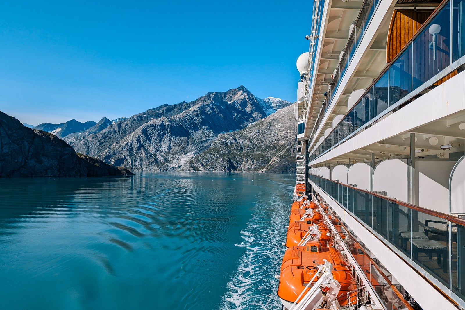 Eurodam cruise ship in Alaska