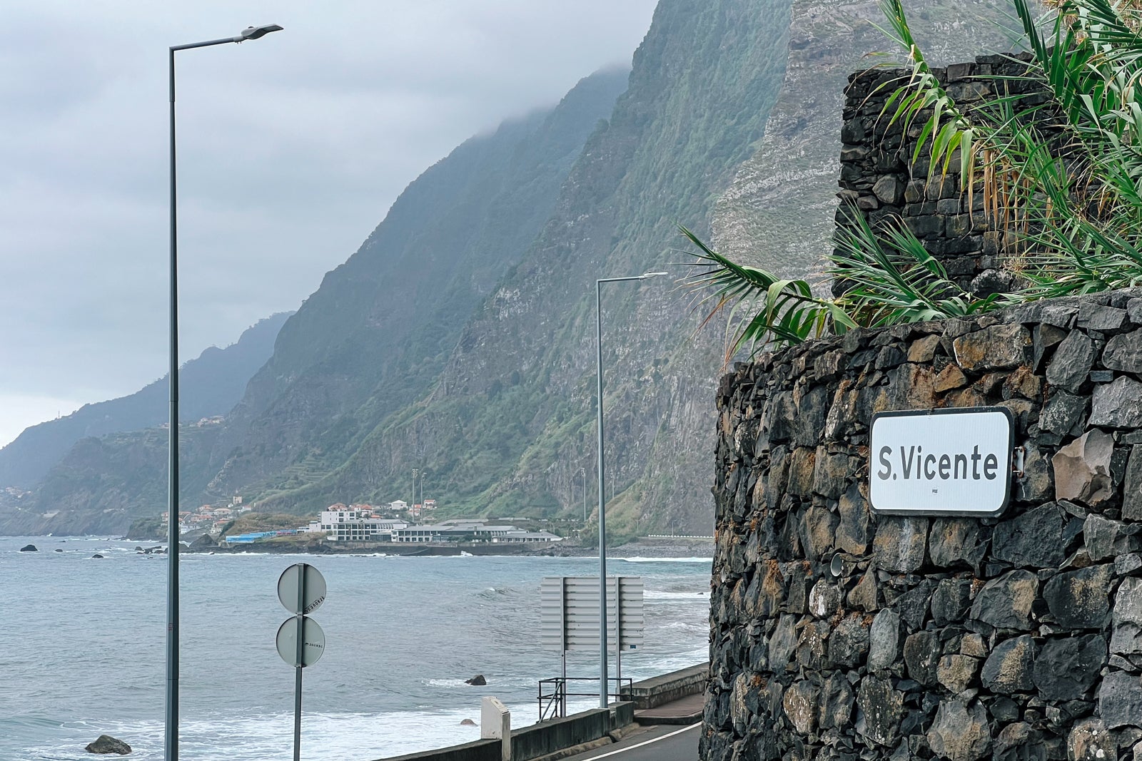 Cliffs at Sao Vicente, Madeira