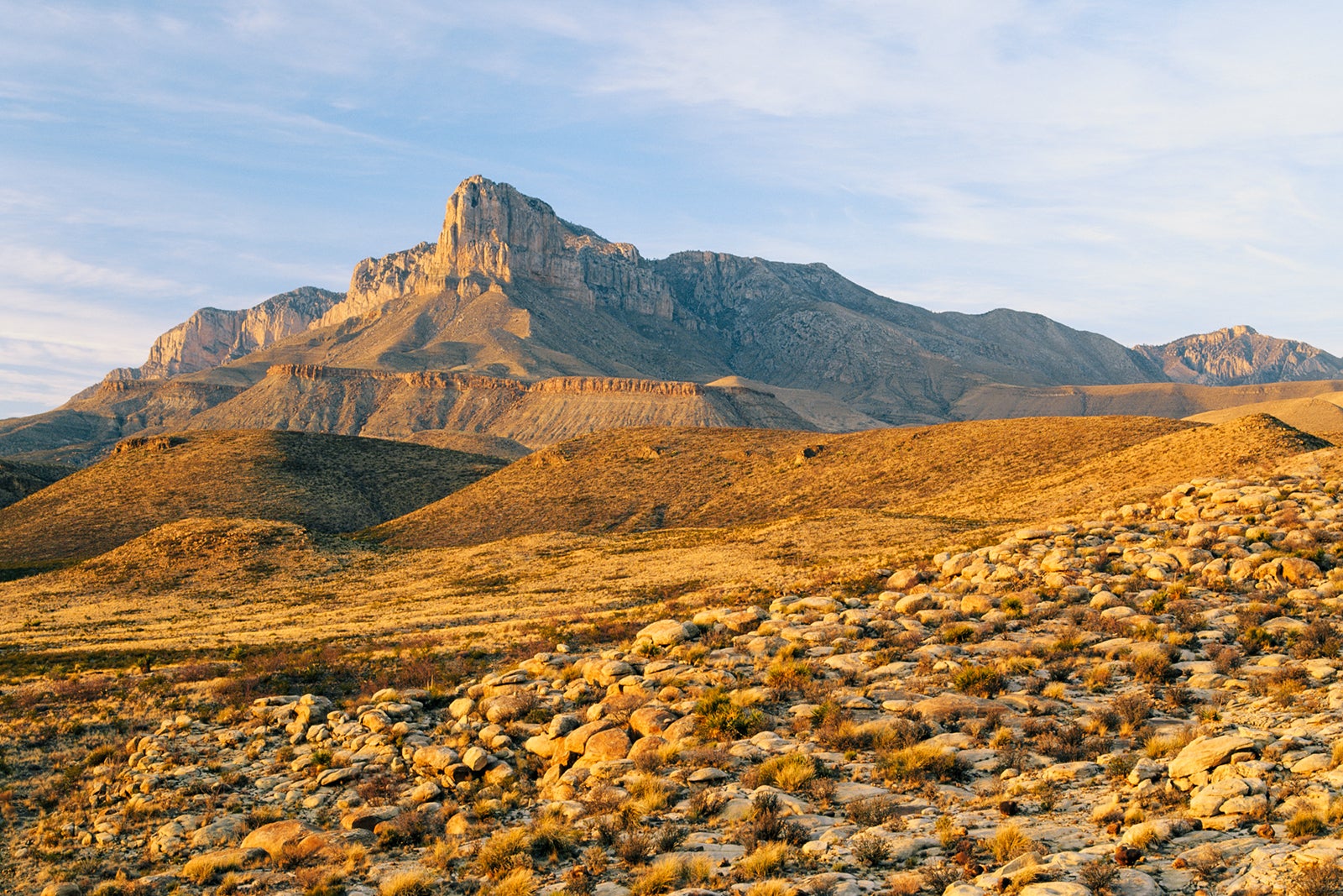 Guadalupe Mountains National Park during the fall