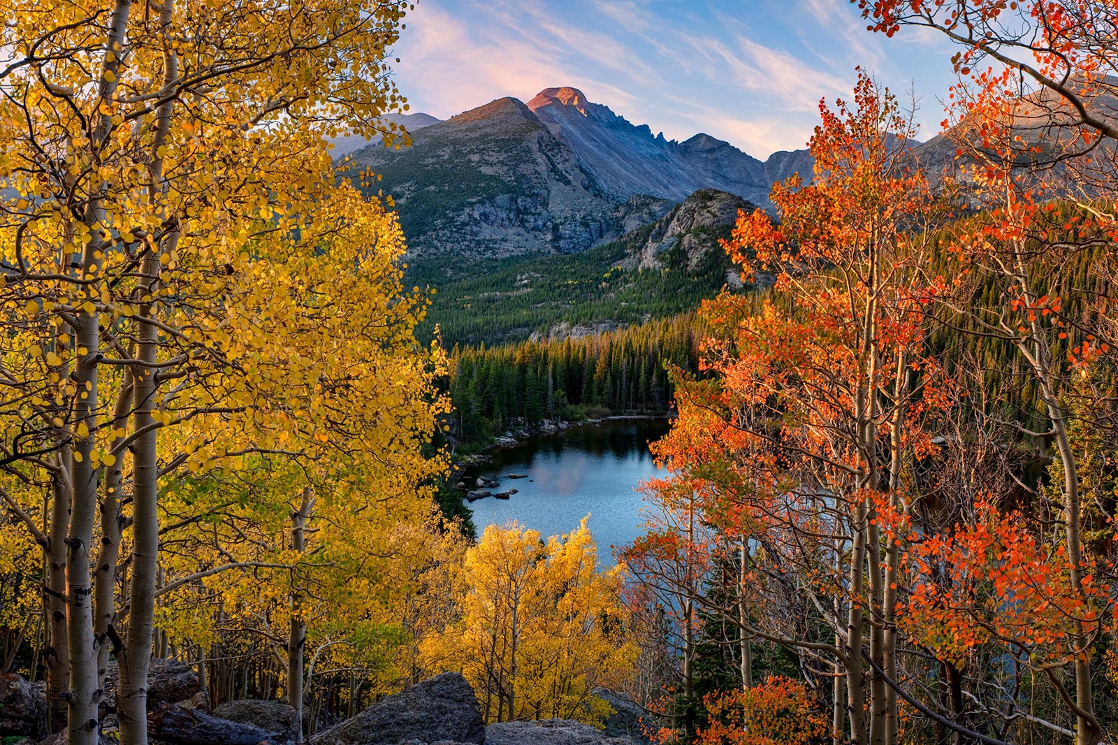 Rocky Mountain National Park during the fall